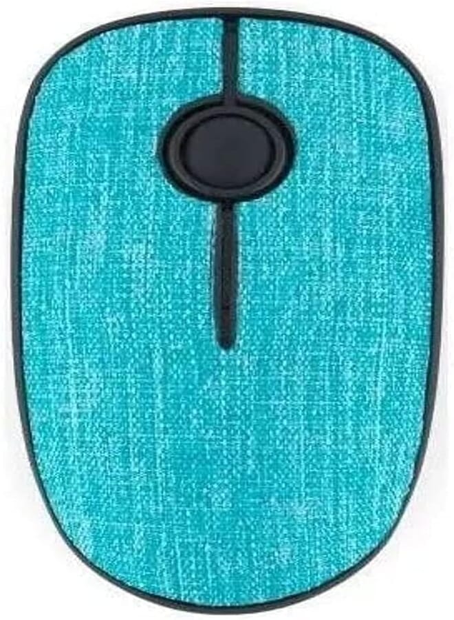 Iconz Wireless Silent Fabric Mouse Blue-Wm04L